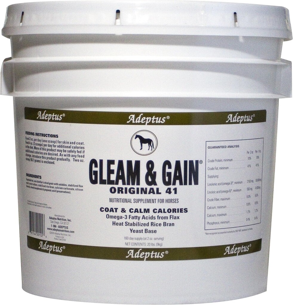 Adeptus Nutrition Gleam and Gain Original 41 EQ Joint Supplements, 20 lb./12 x 12 x 12