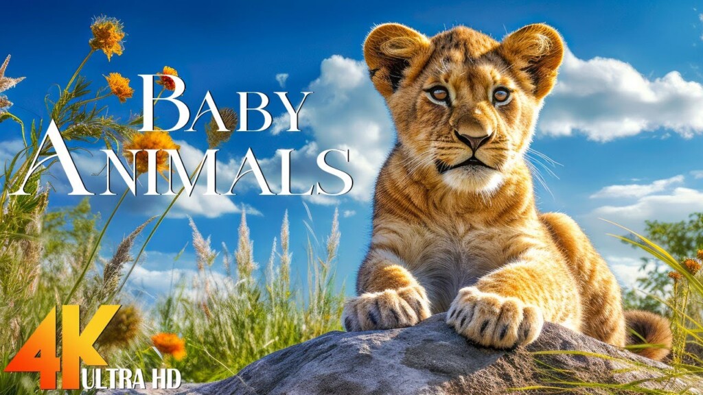 Baby Animals 4K - Miracle World Baby Animals With Relaxing Music - Animals of the World 4K