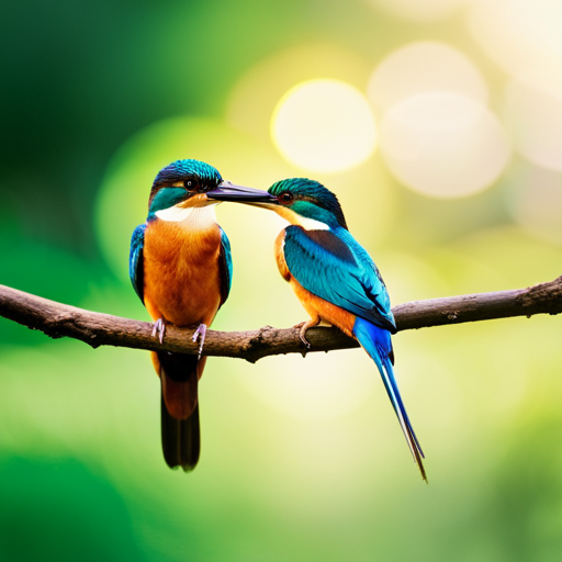 An image capturing the radiant beauty of Thailand's Kingfishers