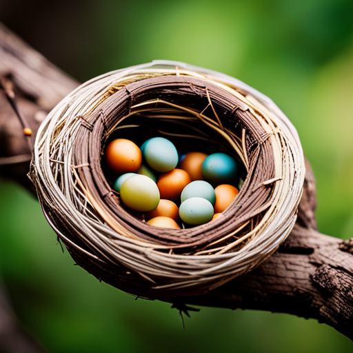  the intricate beauty of robin nests in your mind's eye - a delicate masterpiece woven with twigs and grass, cradling life within its sturdy embrace