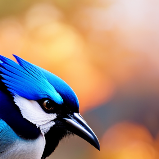 An image capturing the symbolic essence of Blue Jays as heavenly messengers and spiritual guides