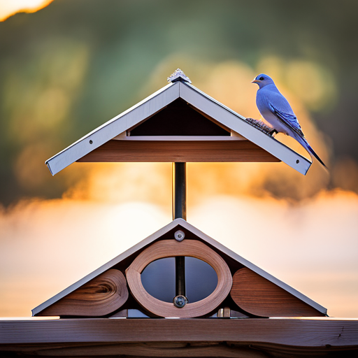 An image showcasing the Woodlink NAPLAT2 Audubon 3-In-1 Platform Feeder for doves