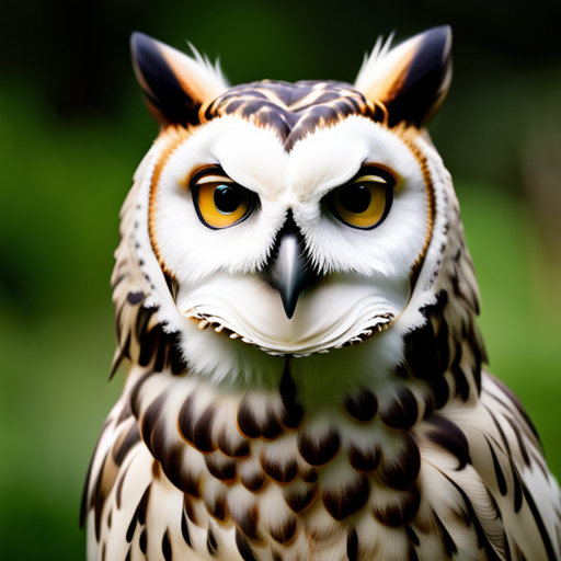 An image showcasing the captivating world of owl hoots