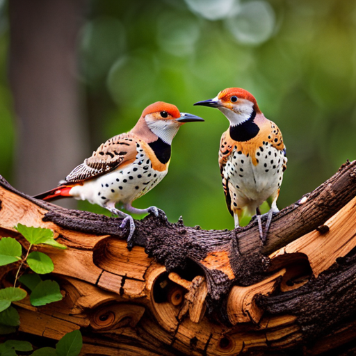 An image capturing the vibrant habitat and range of the Northern Flicker in Alabama