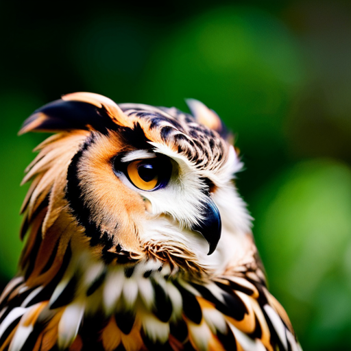 An image showcasing the majestic Eurasian Eagle Owl in its natural habitat