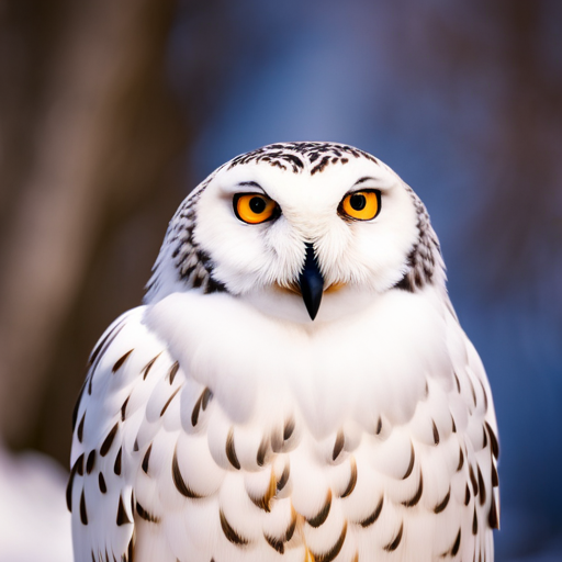 An image showcasing the majestic Snowy Owl, a symbol of Arctic beauty