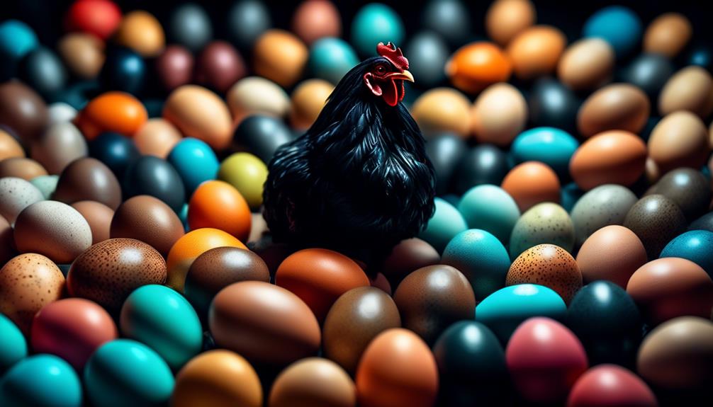 black egg controversy visuals