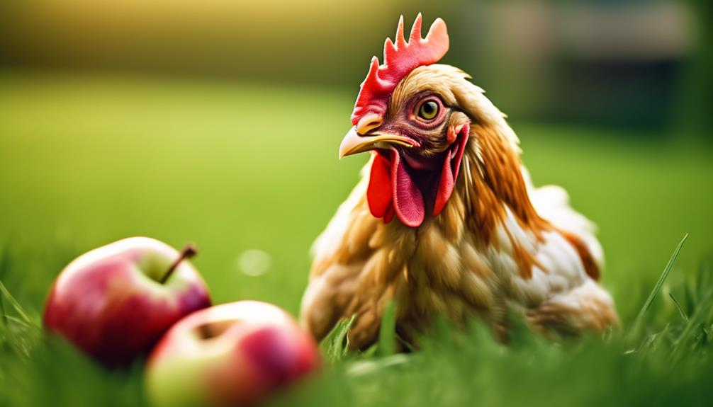 Delicious Apples: Perfect Treats For Growing Chickens - Animal Passion