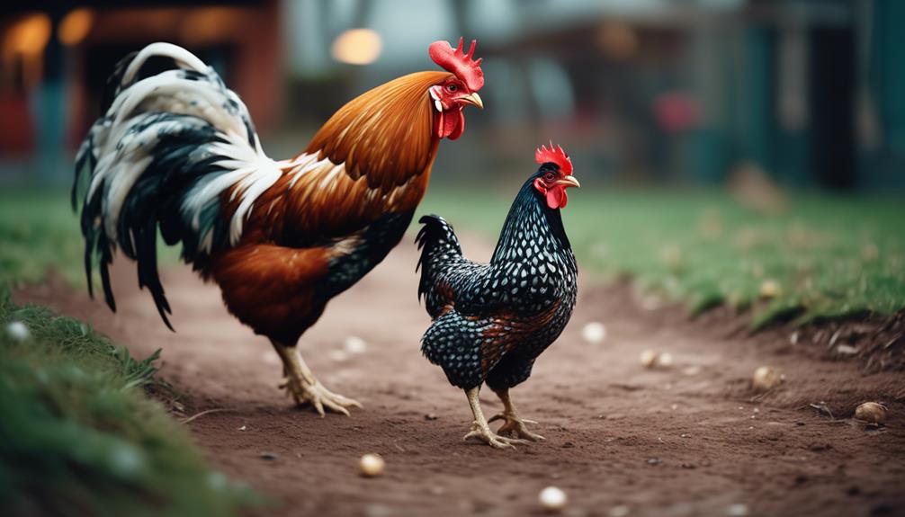 polish roosters vs hens behavior