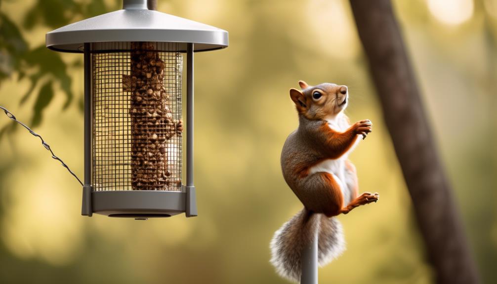 squirrel proof pole systems