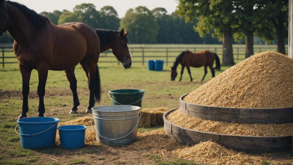 horse nutrition and care