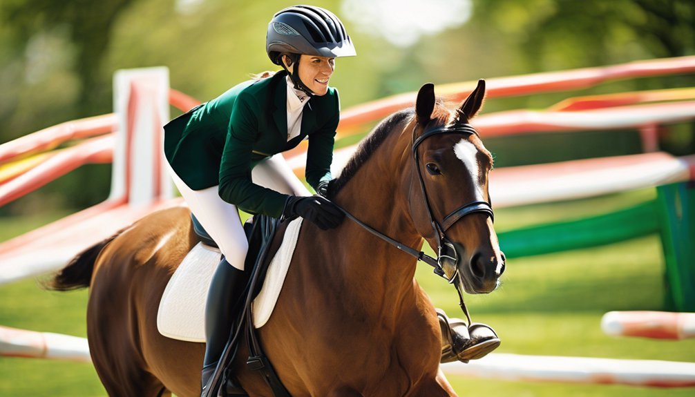 building horse confidence eventing
