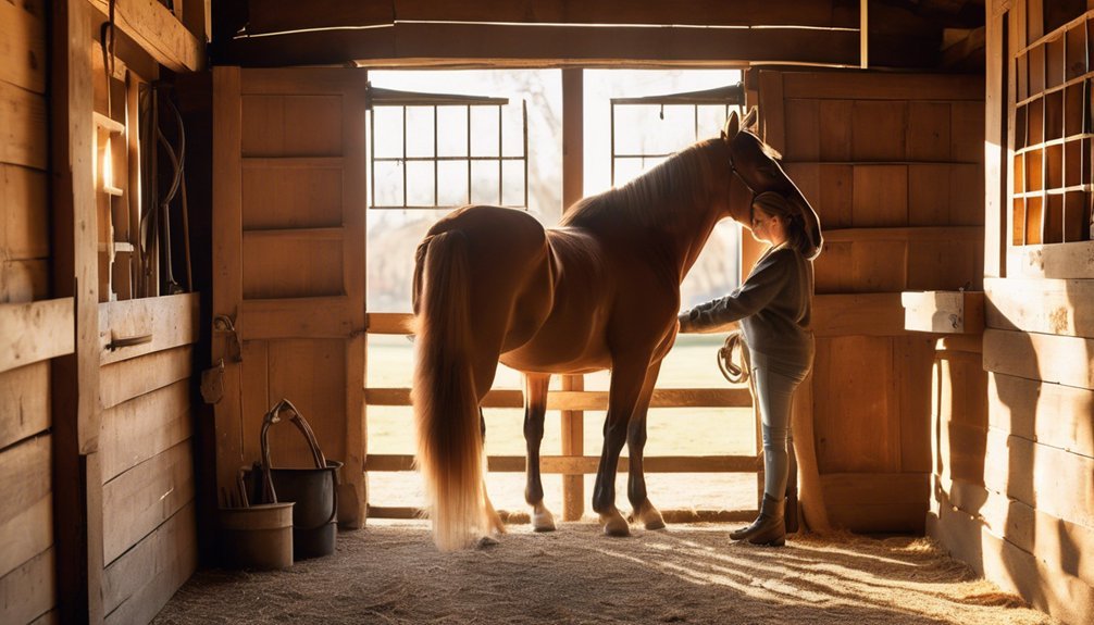 calm grooming session environment