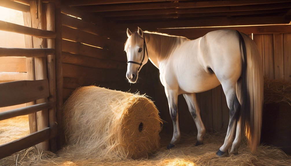 comfortable horse living space