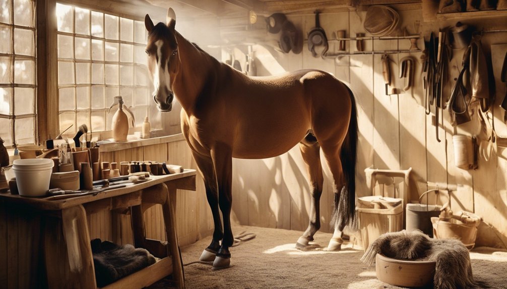 consistent grooming schedule implementation