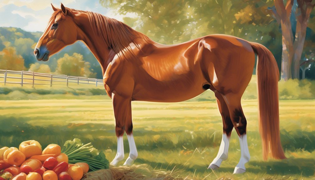 diet impacts horse coat