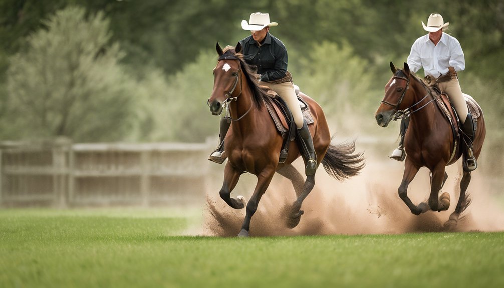 elegant horse riding discipline