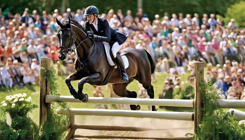equestrian sport combining disciplines