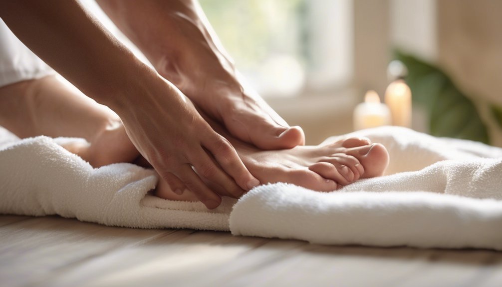 foot care enhances circulation