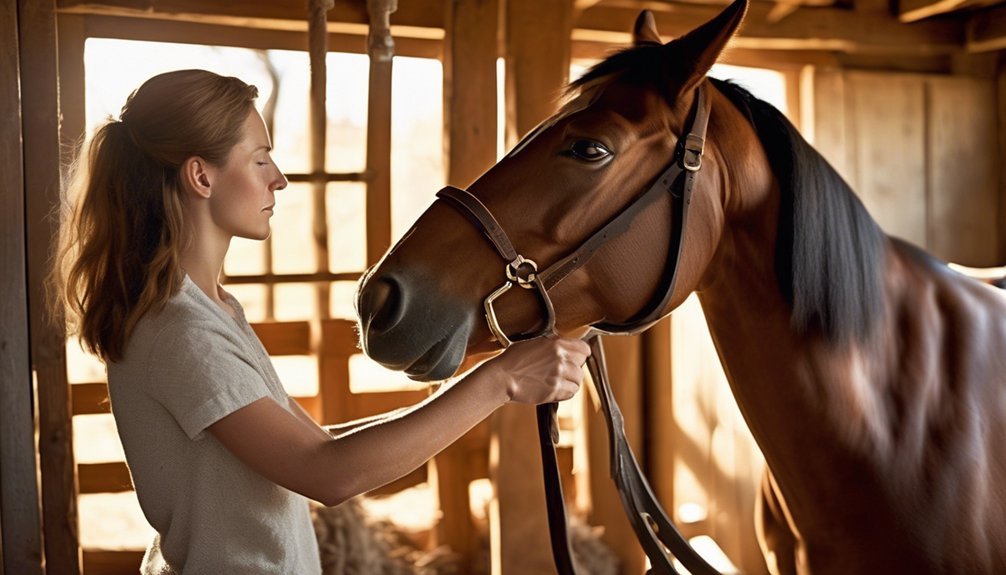 gentle care for horses