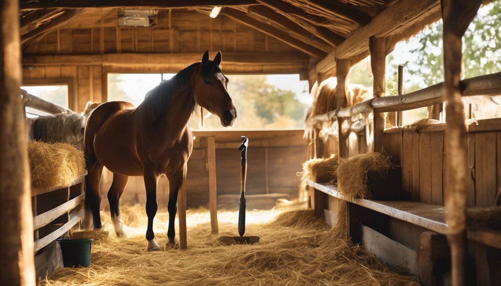 healthy living conditions for horses
