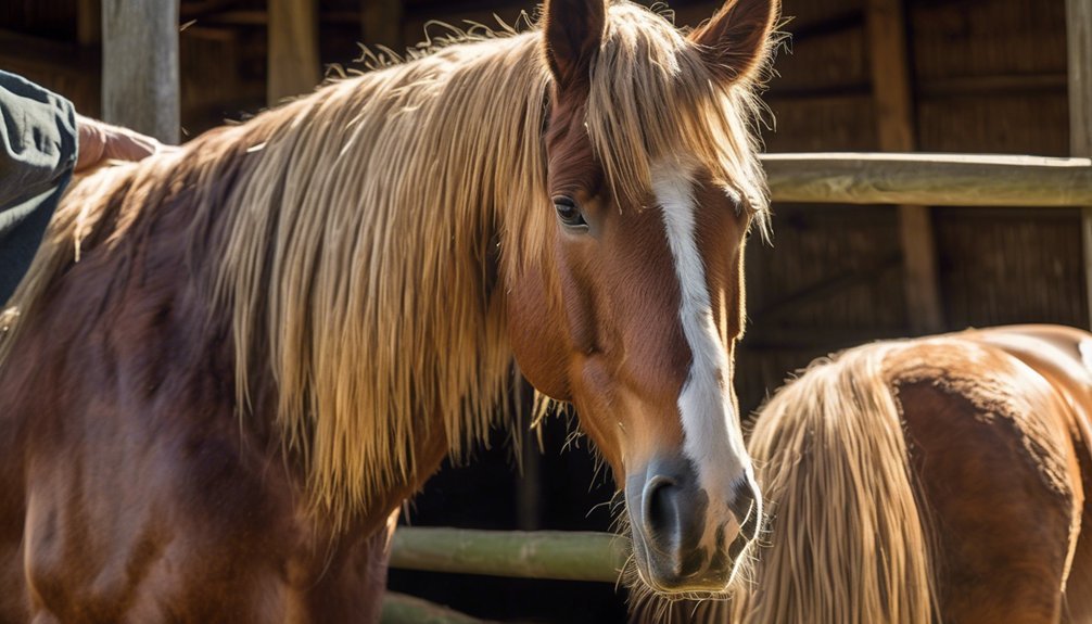 horse care rain rot prevention