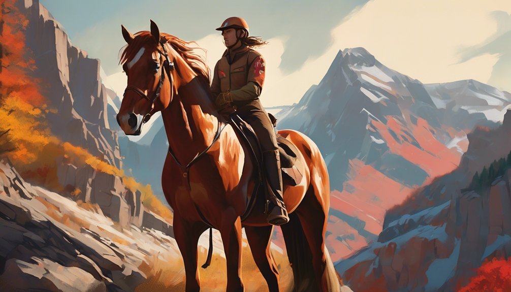 horses assisting rescue missions