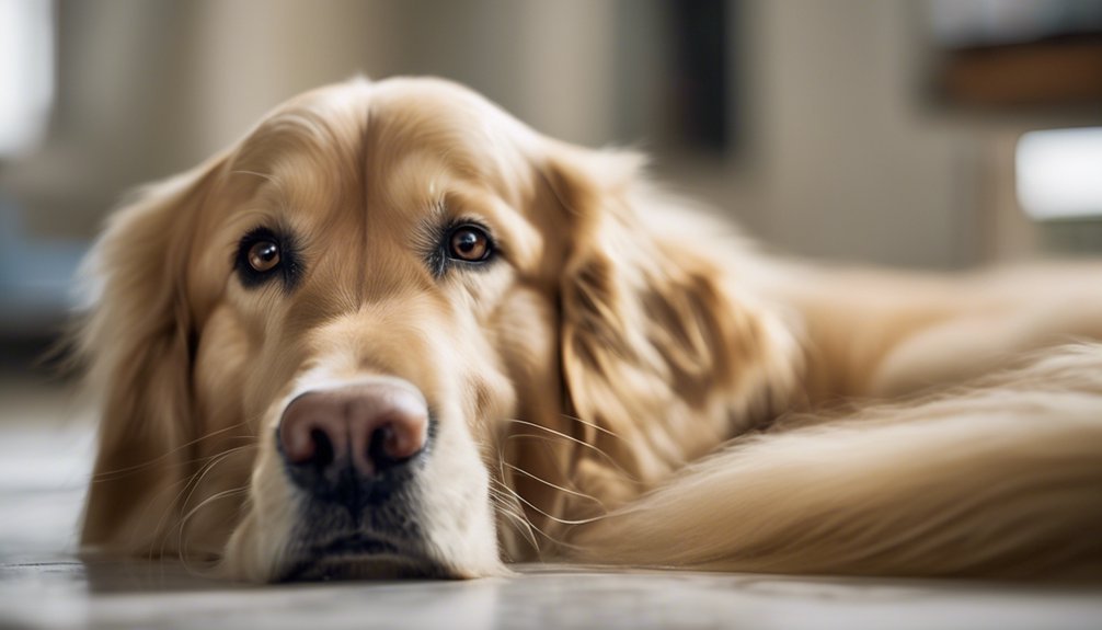 inspecting pet coat health