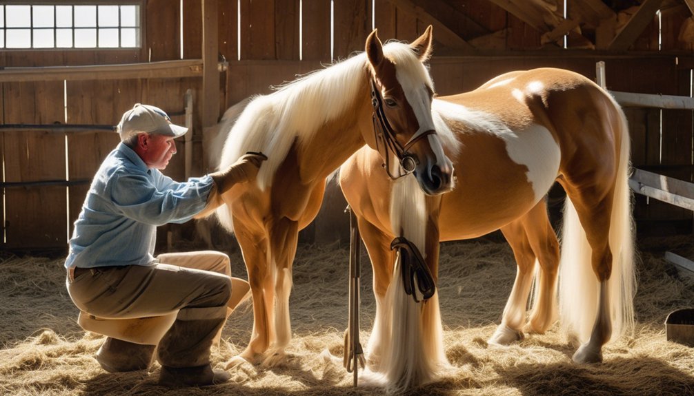 light horse grooming tips