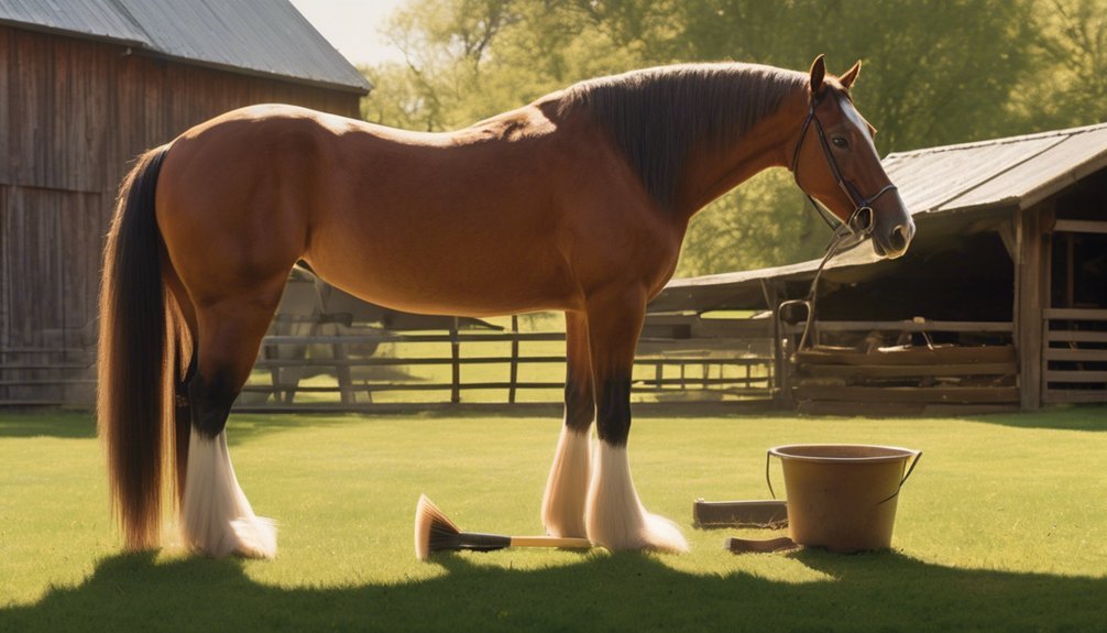 managing horse coat shedding