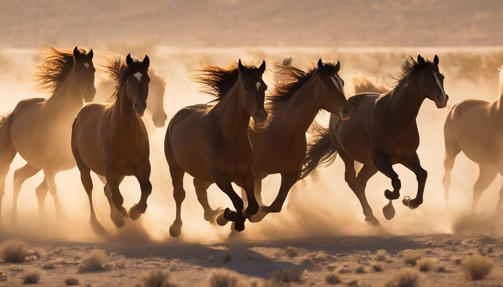 mustang population decline threats