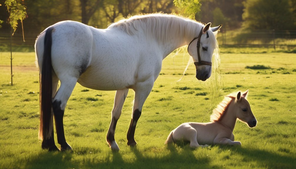 nutritional requirements for lactating mares