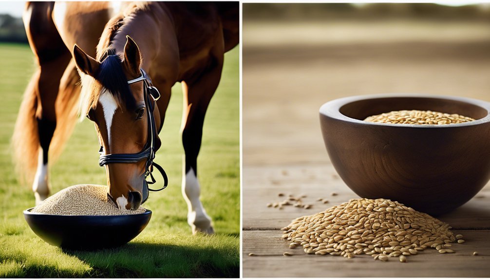 oats or pellets for horses