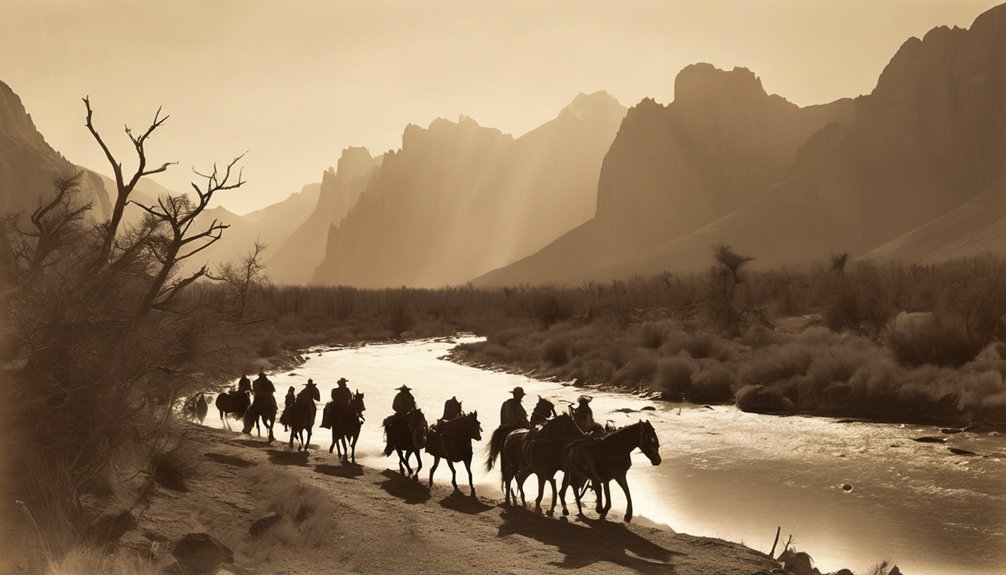 pack horses aided exploration