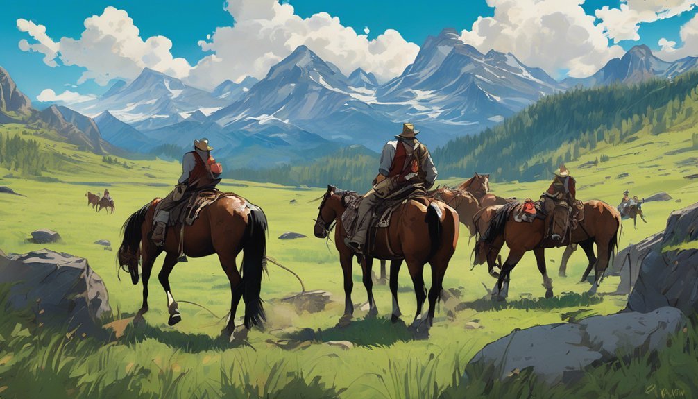 pack horses in history