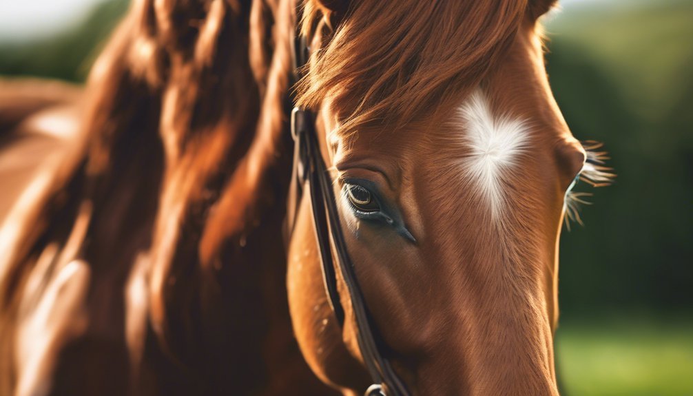 protein promotes horse coat