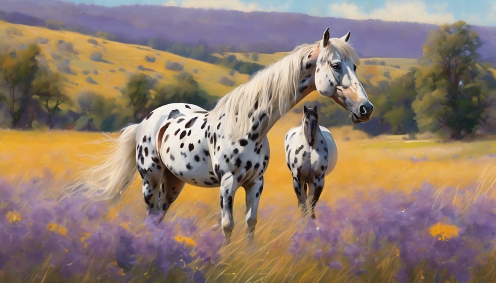spotted horse breed origins