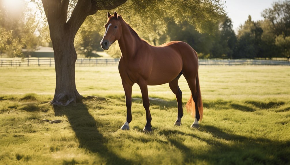 sun damage risks for horses