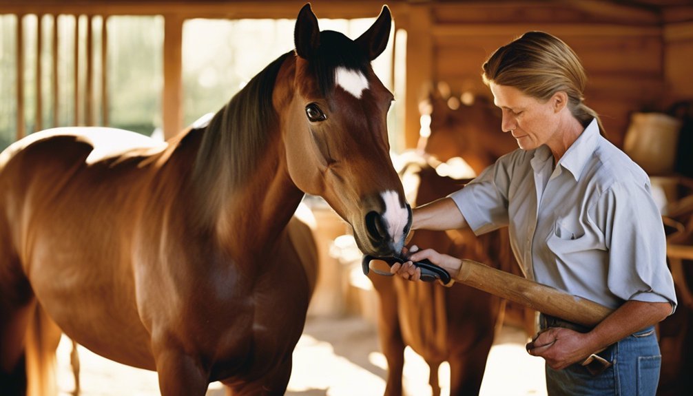 trust and connection with horses