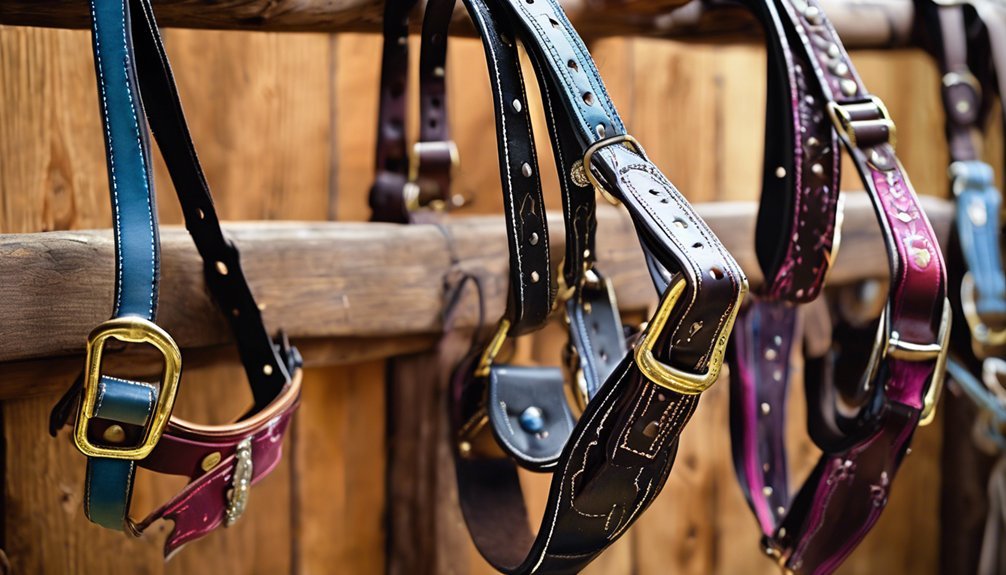 types of show halters