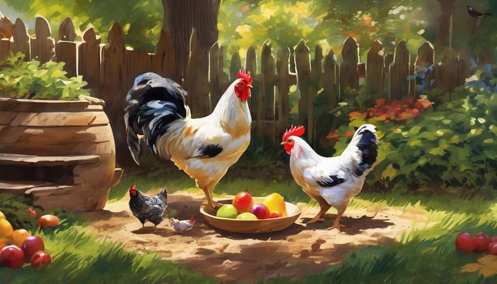 balanced diet for chickens