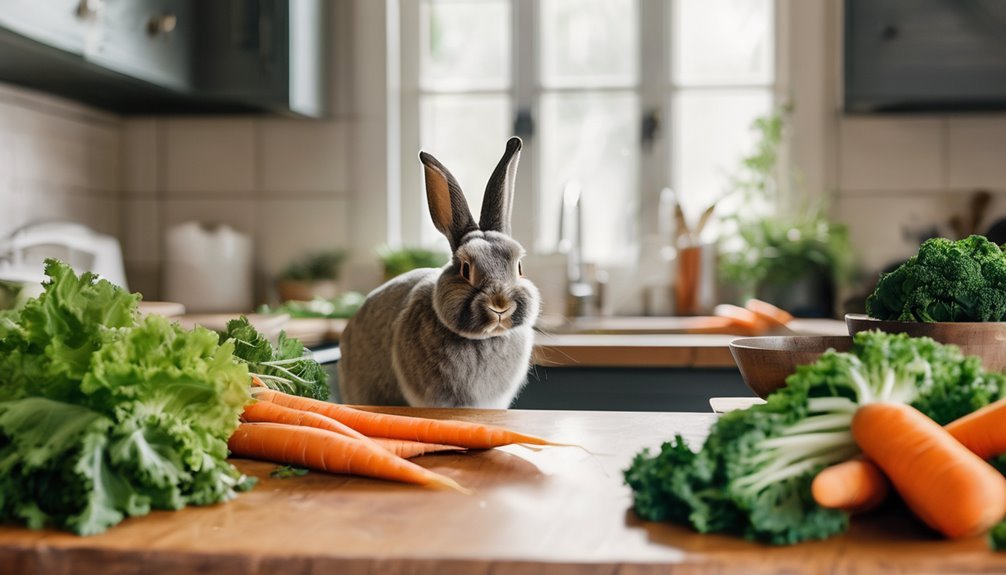 balanced diet for rabbits