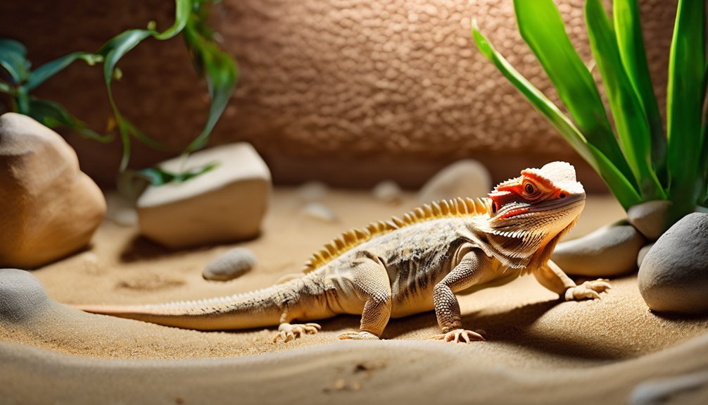 bearded dragon tank setup