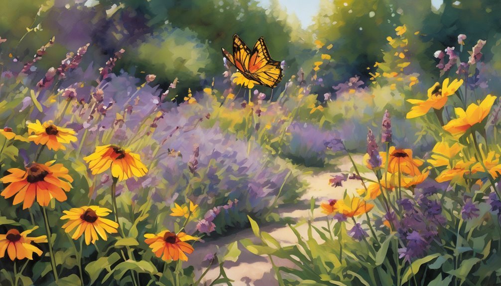 butterfly friendly garden design