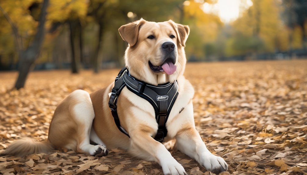 comfortable adjustable padded harnesses