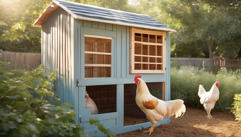 comfortable coop airflow strategies