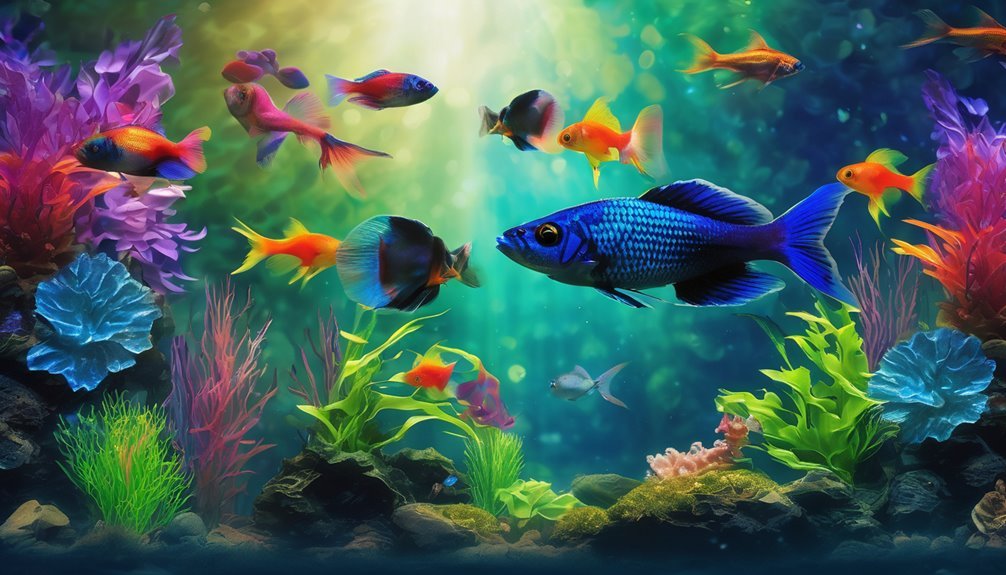compatible tropical fish selection