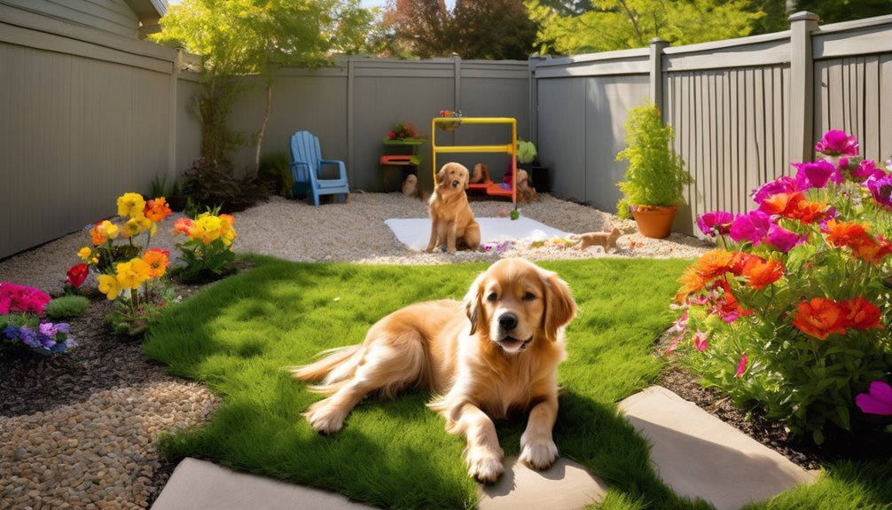 designated potty area training