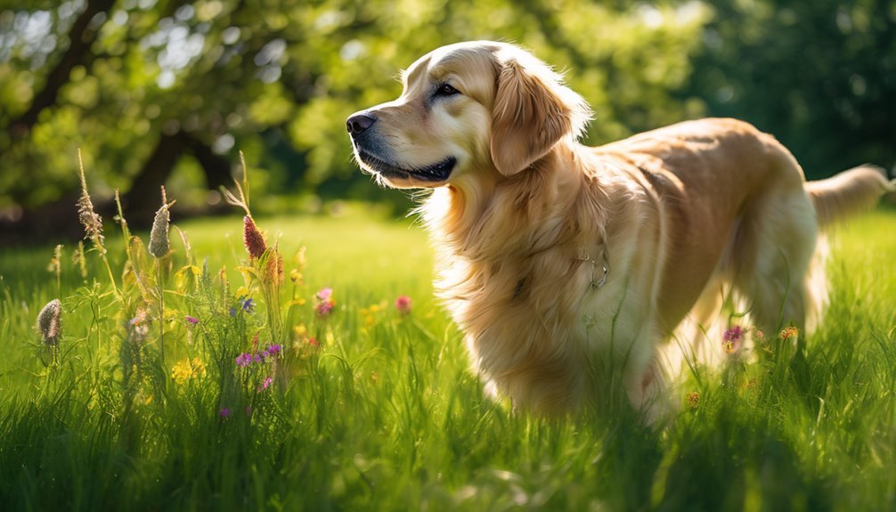 dogs eat grass for nutrition