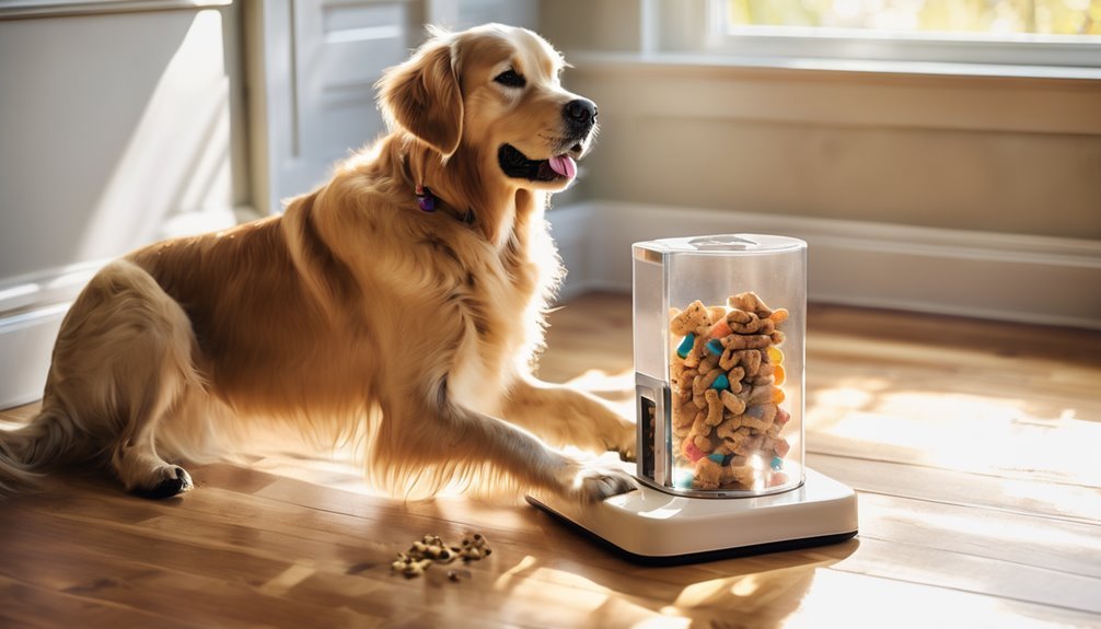engaging treat dispensers enhance enjoyment